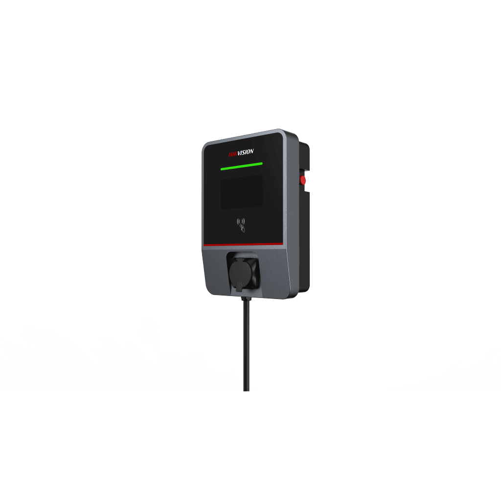 Estación de Carga AC para Vehículos Eléctricos Montaje en Pared / 22 kW / IEC62196-Type2 / 7" LCD / Protecciones Múltiples / IP55 IK07 / 4G-WiFi-Ethernet / OCPP Compatible
