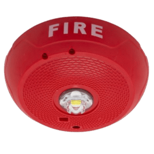 Lámpara LED Estroboscópica, Montaje en Techo, Nivel de Candelas Seleccionable, Color Rojo, Nuevo Diseño Moderno y Elegante y Menor Consumo de Corriente