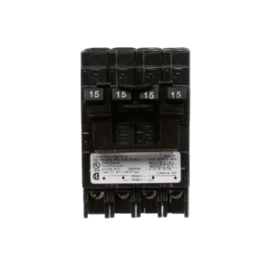 Interruptor automático TRIPLEX enchufable tipo QT 2 polos simples, 1 polo doble, 20-20 amp
