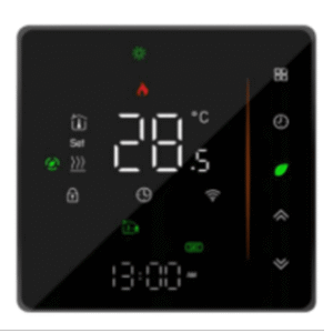 Termostato con tecnología inalámbrica ZigBee 4PIPE V Fancoil / 110 - 120VCA