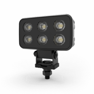 Luz de Trabajo Ultra brillante Cuadrada, 6 LED, 4630 Lúmenes, 12-24 Vcd