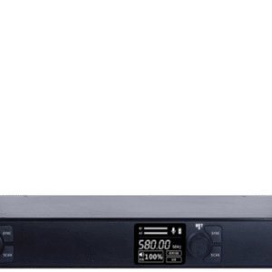 Receptor Inalámbrico Dual Canal Digital U-Band | 4 Bandas de Frecuencia (470-830 MHz) | Transmisión Digital pi/4-DQPSK | Pantalla TFT-LCD 2.2" | Anti-Interferencia con ID Code Pilot | Salidas Balanceadas y Desbalanceadas | Ecualizacion
