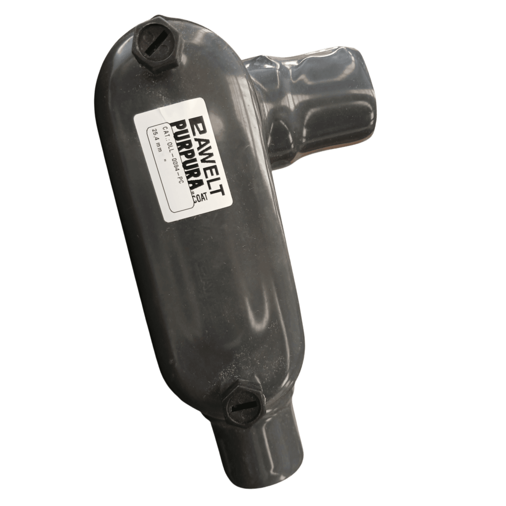Caja Oval tipo LL con Recubrimiento Exterior de PVC de 1 1/4" (31.8 mm).