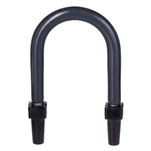 Abrazadera U de Pata Larga con Recubrimiento de PVC para Tubo de 2" (51 mm).