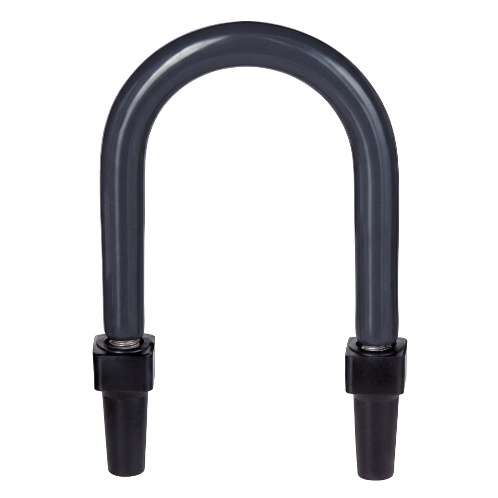 Abrazadera U de Pata Larga con Recubrimiento de PVC para Tubo de 2" (51 mm).