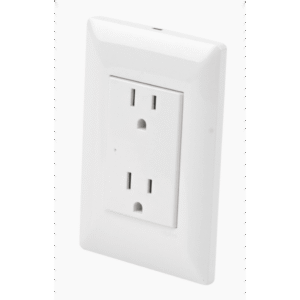 Contacto Inteligente de Pared Doble 220, 15A, con Supresor de Picos Tipo A.