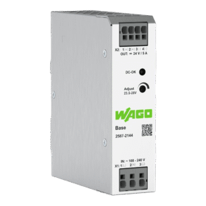 Fuente de Alimentación BASE / 24V DC 5A 120W / Monofásica 100-240V AC / Push-in CAGE CLAMP® / Sincronización Primaria / Conexión Paralelo y Línea / SELV/PELV / IP20