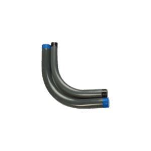 Codo Conduit Rígido de Aluminio de 2" (50.8 mm) con Recubrimiento de PVC.
