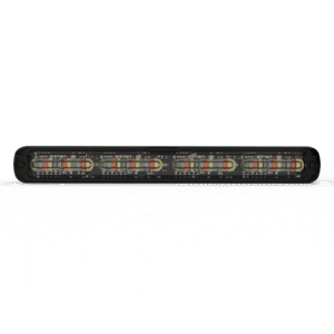 Luz auxiliar Giga Thin 11¨ Quadcolor Rojo/Azul/Ambar/Blanco 48 LED Con funcionalidad de director de tráfico