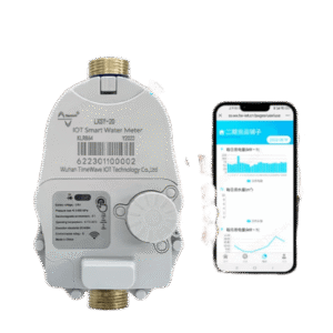 Medidor de Agua Inteligente IoT / LoRaWAN CAT1 / Medición Electrónica 10 Litros / Válvula de Control / Batería Litio 3.6V / Comunicación Inalámbrica / Estructura Seca