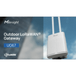 Gateway LoRaWAN para exterior, de largo alcance, con modulo SIM