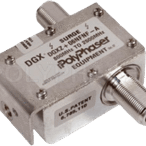Protector Coaxial para Amplificador de Punta de Torre (DC PASS 800 - 2500 MHz)