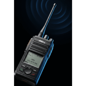 Radio Port?til DMR ABELL A580T-400 / UHF 400-480 MHz / 4W / 256 Canales / 16 Zonas / Pantalla LCD / Cifrado Extremo a Extremo / IP54