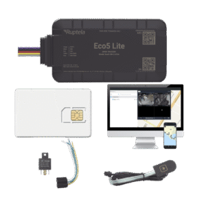 Rastreador Vehicular y Monitoreo de Flota / BLE 5.0 y GNSS / LTE CAT1 y LTE-M con Respaldo 2G / GNSS U-blox / MiKado IP54 / -20 °C a +40 °C / Acelerómetro de 3 Ejes / Suministro 9-32 V / Batería Interna