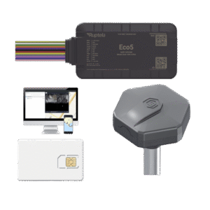 KIT Dispositivo de Rastreo Vehicular/ Sensor nivel de combustible BLE / Conectividad LTE Cat1 y LTE-M / BLE 5.0 / GNSS U-blox / Carcasa IP54 / Batería Interna de Respaldo / Detecta Interferencias / Incluye: EPCOMGPSCODE, TDBLE1000 y SIM500MB2Y