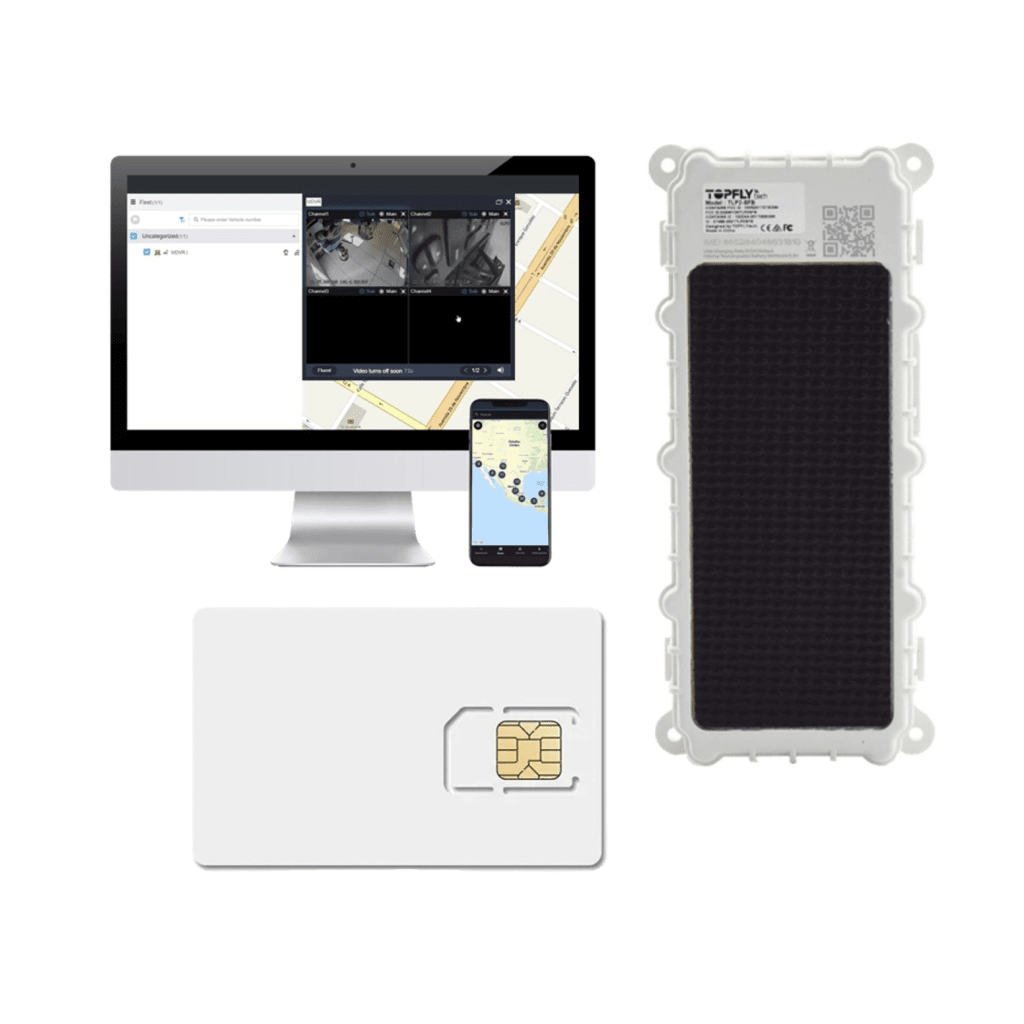 KIT Dispositivo de Seguimiento de Activos / Protección IP67 / Recargable Li 9600 mAh / LTE Cat-M1/NB-IoT / Tamaño Compacto / Funciona con Energía Solar / + EPCOMGPSANUAL + SIM500MB2Y