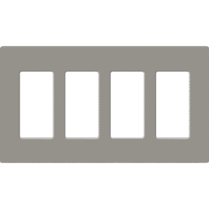 PLACA DE PARED 4 ESPACIOS