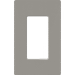Tapa Color Cobblestone para interruptor o dimmer Lutron, 1 gang, limpio y moderno
