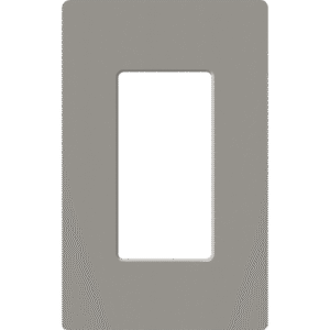 Tapa Color Cobblestone para interruptor o dimmer Lutron, 1 gang, limpio y moderno