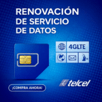 Renovaci??n de plan anual de servicio de 6GB para SIM TELCEL