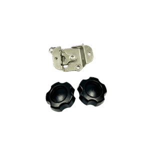 Juego de Partes para Instalaci??n de Radio M??vil Marino / Compatible con IC-M200 IC-M220 IC-M330 / Bracket con Perrillas en Color Negro / Montaje Profesional