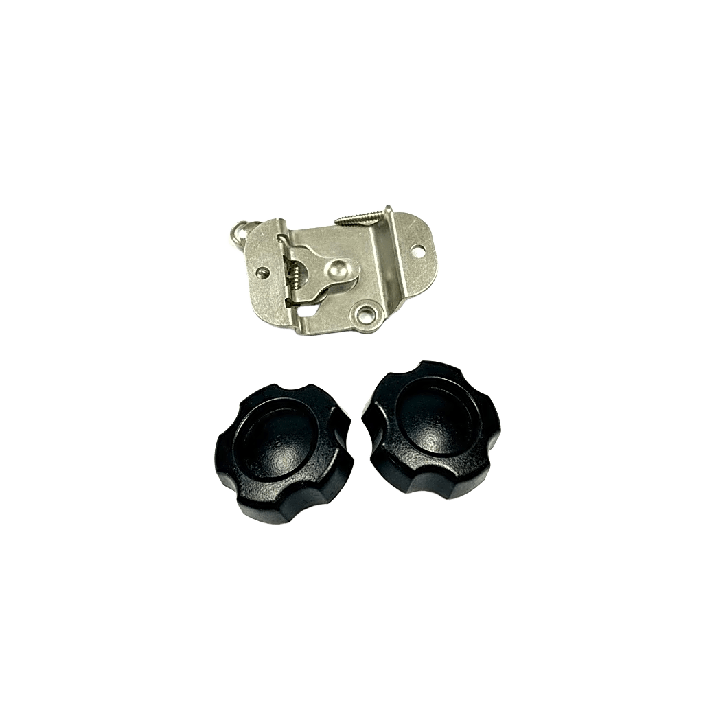 Juego de Partes para Instalaci??n de Radio M??vil Marino / Compatible con IC-M200 IC-M220 IC-M330 / Bracket con Perrillas en Color Negro / Montaje Profesional