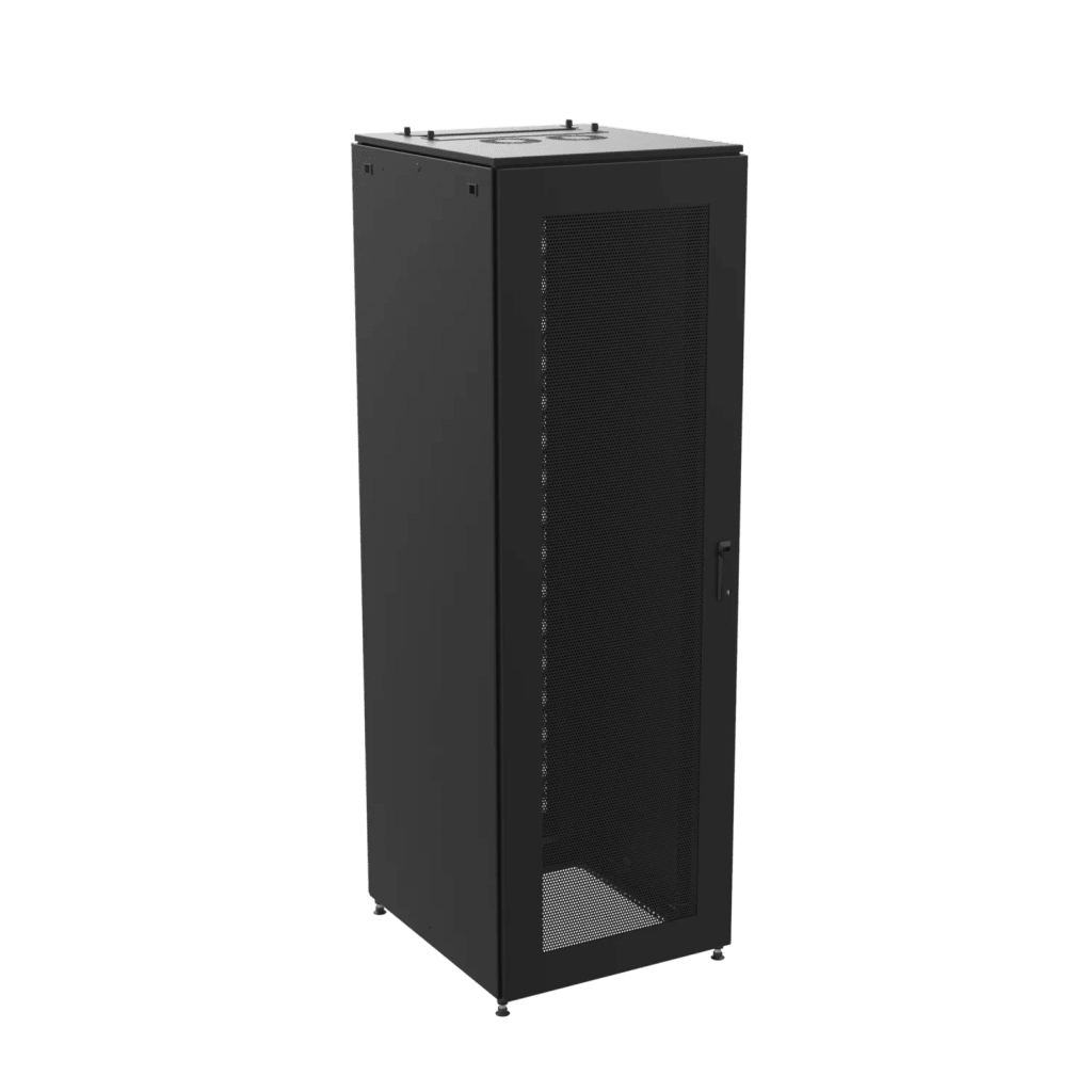 Gabinete de Telecomunicaciones ProLine S1 24 UR 600 mm de Ancho, 900 mm de Profundidad, Color Negro