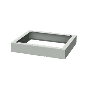 Base de Piso (Zocalo) de Aluminio para Gabinetes ComLine OSP de Medidas 700x600 mm, Color Gris