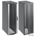 Gabinete de Telecomunicaciones de 45 UR ProLine FloTek, 606 mm de Ancho, 899 mm de Profundidad, Color Negro