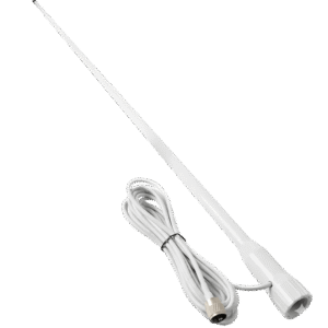 Antena Marina VHF / para Embarcaci??n / 3.5 dBi de Ganancia/ Mǭxima Entrada de Potencia 50 watts.