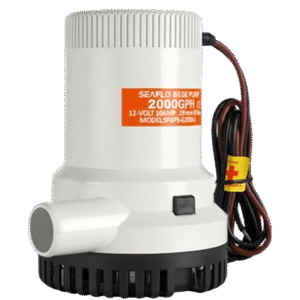 Bomba Sumergible Industrial / Operaci??n por Interruptor o Flotador / Capacidad de Funcionamiento en Seco / Eje de Acero Inoxidable / Protecci??n Anti-Aire / Sellos HermǸticos a la Humedad / Cableado Marino Bloqueado / Cumple CE, RoHS,