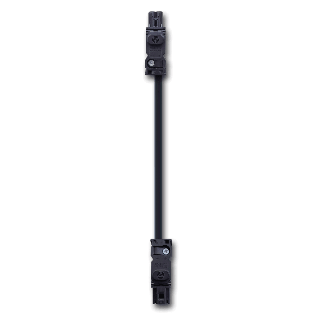Cable de uni??n para Lǭmparas LED CEL550M HOFFMAN color negro 1 metro