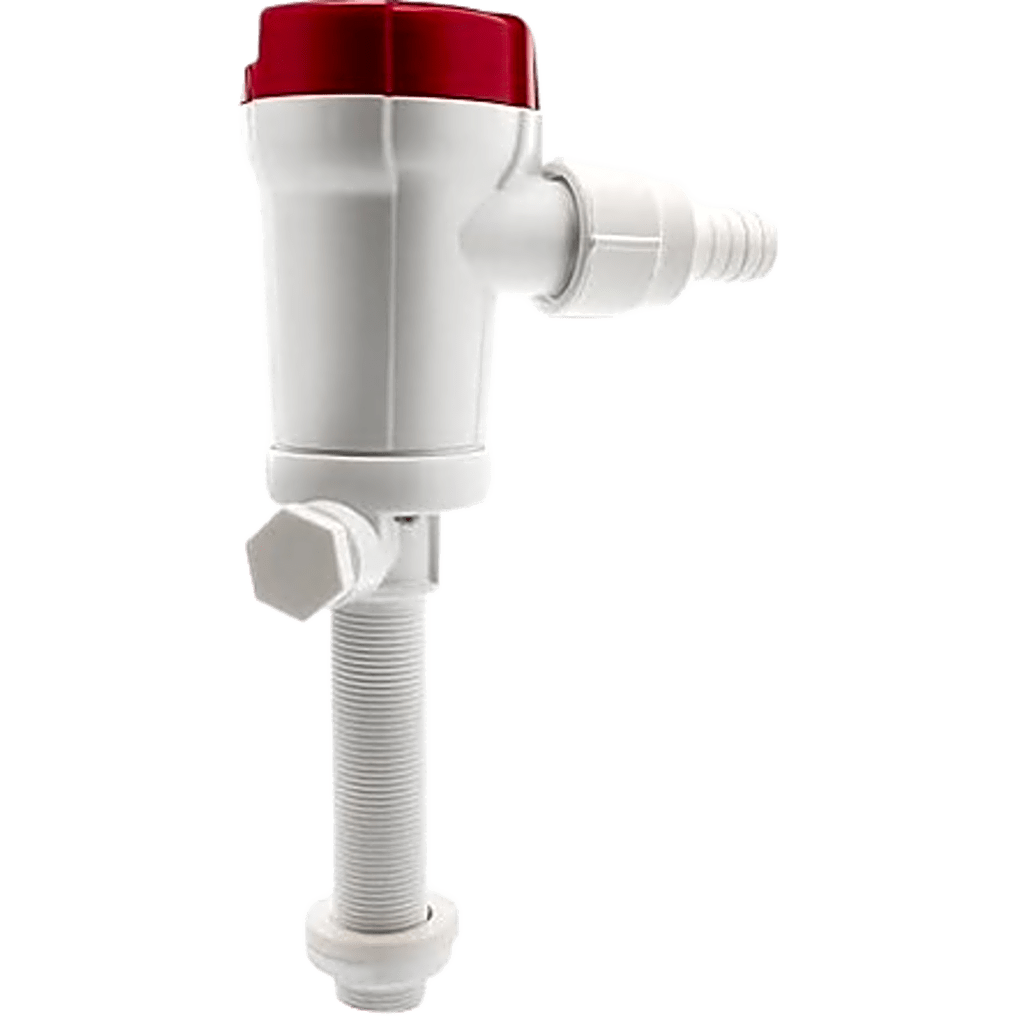 Bomba Livewell 605FC 12V DC / 1100 GPH (Galones Por Hora) / Conexi??n Straight Seacock / Doble Puerto de Entrada / Protecci??n Anti-Aire / Cartucho Motor Extra??ble