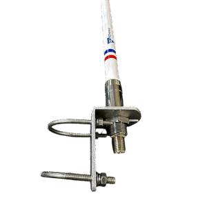 Antena VHF Marina de Alto Rendimiento / 4 dBi / 156-163 MHz / Altura 1100 mm / Color Blanco / Conector SO239