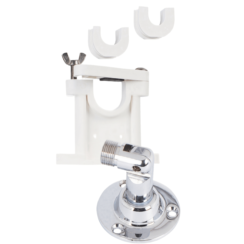 Kit de Montaje con Soporte Giratorio Ajustable / Para Antenas de 1" ó 1-1/2" de Diámetro / Rosca Estándar 1" x 14 Hilos.