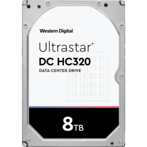 Disco Duro Enterprise 8 TB / Wester Digital (WD) / Serie Ultrastar / Recomendado para Data Center y NVRs de Alta Capacidad / Alto Performace