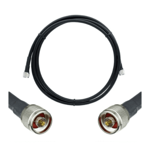 Jumper Coaxial con Cable Wilson-400 / Conector N Macho en los Extremos / 6.1 Metros (20.01 Pies) de Longitud.