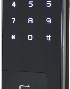 Cerrojo Slim / 11 mm / 40 Usuarios / Código PIN / Alarma / Cierre Automático / 4 Pilas AA / Puerto 9V / RF Opcional
