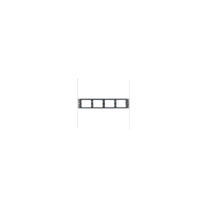 Patch Panel de Fibra ?ptica, Para 8 Placas Acopladoras FAP o FMP, Color Negro, 2UR