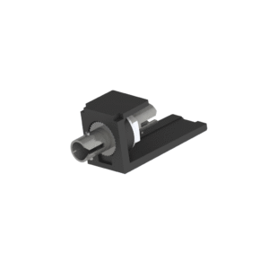 M?dulo Acoplador ST Simplex, para Fibra ?ptica Multimodo OM3/OM4, Tipo Mini-Com, Color Negro