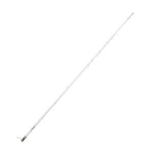 Antena Marina VHF de Fibra de Vidrio / Para Uso en Embarcaciones / Ganancia de 6 dB / 50 Watts / Base de Acero Inoxidable