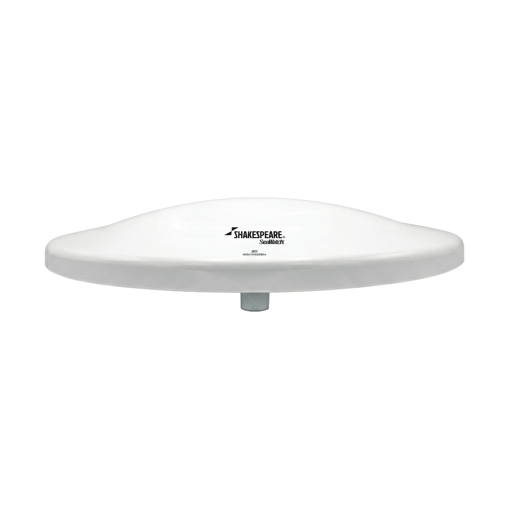 Antena Marina de televisión HDTV / VHF y UHF / Rango VHF 47-230 MHz y UHF 470-695 MHz / Ganancia de 3 dB