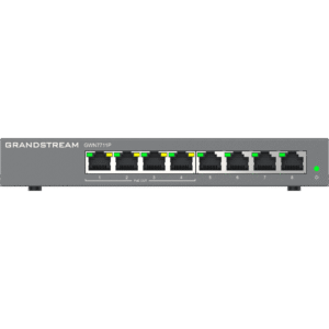 Switch de Red Administrable Capa 2 Lite / 8 Puertos Gigabit Ethernet / 4 Puertos PoE / VLAN / QoS / Snooping IGMP / Montaje en Pared y Escritorio / Compatible con GDMS