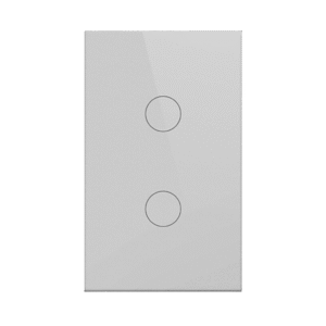 (ZigBee) Apagador switch inalámbrico ZigBee . Cable Neutro Opcional, control de 2 regresos de carga, 110V