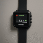 Reloj Receptor Inalámbrico de Muñeca / Display LCD a Color / Batería Recargable / Indicación Visual y Acústica de Alarmas / Almacena hasta 3000 Caracteres / Conexión Inalámbrica por Radiofrecuencia