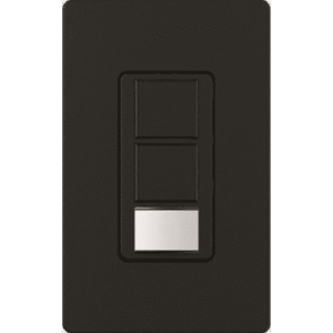 (XCT) Apagador doble con sensor de presencia, ideal para salas de entretenimiento, conferencia, etc.