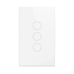 (Wifi) Apagador switch inalámbrico WIFI, control de 3 regresos de carga, 110V