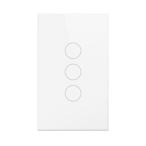 (Wifi) Apagador switch inalámbrico WIFI, control de 3 regresos de carga, 110V