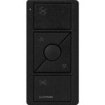 Control remoto PICO 3 botones encender/apagar, atenuador (dimmer) y botón favorito, complemente con un atenuador Caseta, RA2, RadioRa2.
