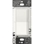 (RadioRa3) Atenuador táctil Sunnata Dimmer PRO color brilliant white, requiere cable neutro / soporta 250W LED